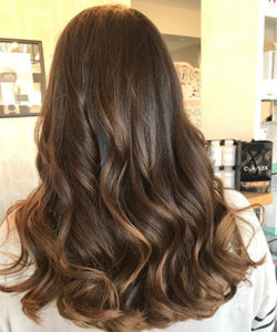 Beautiful hair extensions at Salon Nia in Cardiff