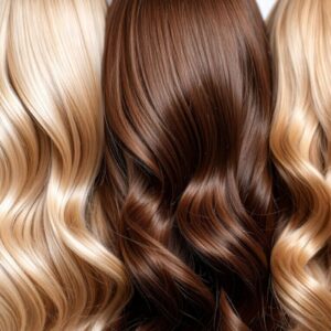 Hair colour correction glossy and shine hair colour in Cardiff