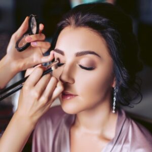 wedding makeup Cardiff soft glam bridal look